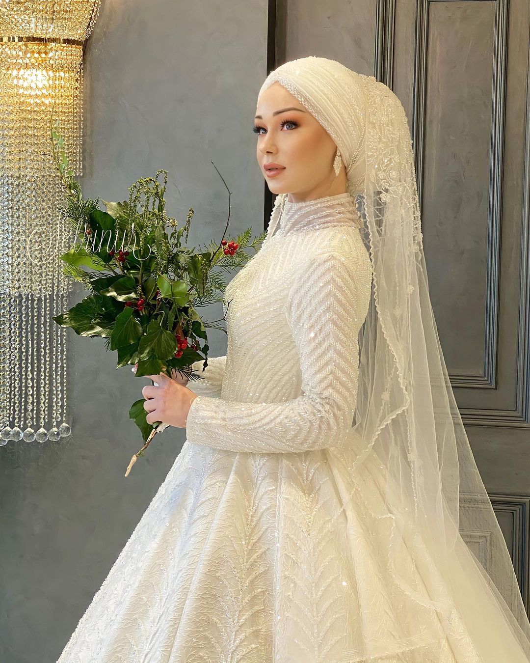 Kapali Gelinlik Secimi Setr I Nur